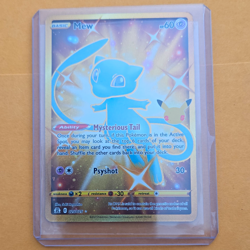 Pokemon TCG Mew (Secret) 025/025 Celebrations Holo Secret Rare English 2021 - Image 1