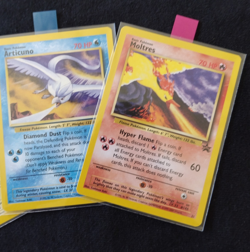 Pokemon Card Moltres #21 Articuno #22 Zapdos #3 Promo Black Star WOTC 2000 EX - Image 3