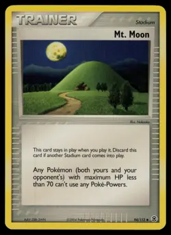 Mt. Moon 94/112 Uncommon FireRed & LeafGreen Pokemon Lightly Played - Image 1