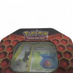 Pokemon GX/TCG Hidden Fates Tin Trading Card Game Multicoloured Preloved - Image 3