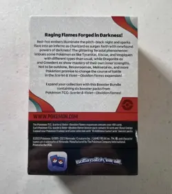 Pokemon TCG: Scarlet & Violet Obsidian Flames Booster Bundle 6 Packs New Sealed - Image 2