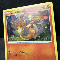 2021 Pokemon Charmander #SWSH092 Promo Holo - LP 💎 - Image 3