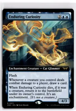 Enduring Curiosity Duskmourn 371 LP x1 MTG Magic: the Gathering - Image 1