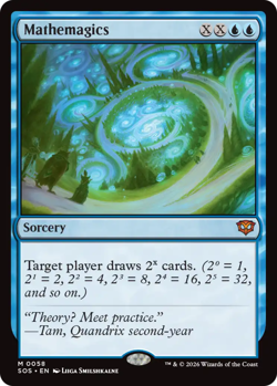 MTG Mathemagics, NM-Mint, English Secrets of Strixhaven - Image 1