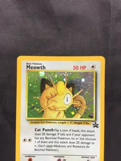 Pokemon Cards: Wizards Black Star Promo: Meowth 10 - Image 2