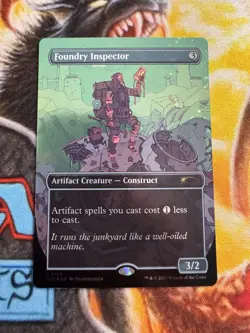MTG Foundry Inspector (Galaxy Foil) [Secret Lair Drop Series] - Image 1