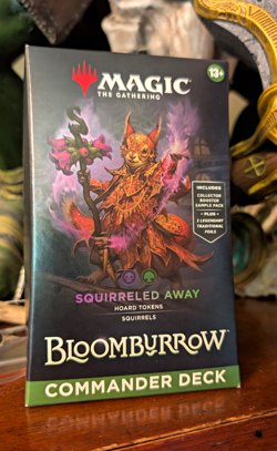 Magic EDH Commander Bloomburrow Squirreled Away 100 Card Deck Sealed. - Image 1