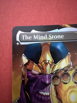 The Mind Stone (Borderless) Marvel Super Heroes Foil FLAWLESS! - Image 2