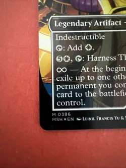 The Mind Stone (Borderless) Marvel Super Heroes Foil FLAWLESS! - Image 3