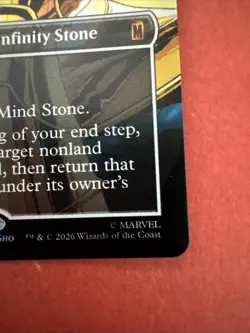 The Mind Stone (Borderless) Marvel Super Heroes Foil FLAWLESS! - Image 4