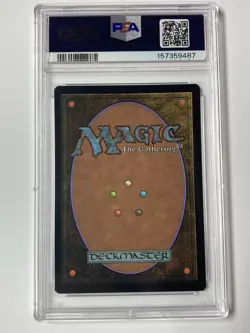 Sauron, the Dark Lord (Showcase-foil) - Universes Beyond (LTR) MTG PSA 8 - Image 2