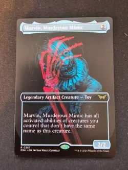 Marvin, Murderous Mimic 367 - Duskmourn: House of Horrors - MTG - (LP) - Image 1