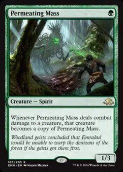 x1 Permeating Mass - Foil R MTG Eldritch Moon M/NM, English - Image 1