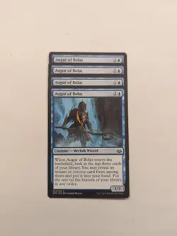 (4) Augur of Bolas *PLAYSET* Modern Masters 2017 Regular NM MTG - Image 1
