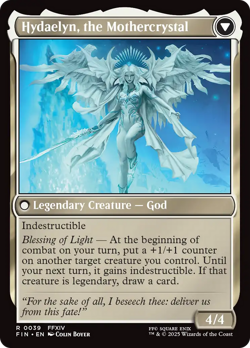 x4 Venat, Heart of Hydaelyn / the Mothercrystal FIN Final Fantasy MTG 39 4x - Image 2
