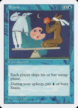 Stasis - Fifth Edition - MTG (LP) - Image 1
