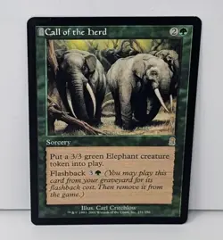 Call of the Herd - Magic The Gathering MTG - Odyssey! - Image 2