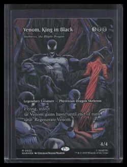 Venom, King in Black Marvel Universe Eternal-Legal #22 Foil - Image 1