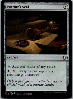 Patriar's Seal 332 Commander Legends: Battle for Baldur's Gate Foil LP - Image 1