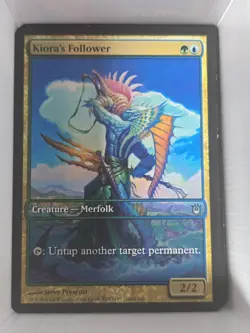 Kiora's Follower - P GAME Game Day & Store Championship Promos 150 NM - Image 1