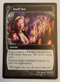 Snuff Out (Future Sight) Mystery Booster 2 Regular - Image 1