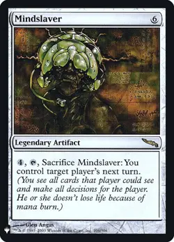 MTG Mindslaver - Foil, Mystery Booster, Lightly Played, English - Image 1
