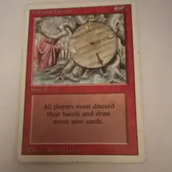 Magic: The Gathering Revised Edition Wheel of Fortune Sorcery Rare Red English - Image 1