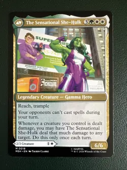 MTG Jennifer Walters The Sensational She-Hulk - Marvel Super Heroes #018 - Image 2