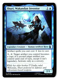 Shuri, Wakandan Inventor 75 Marvel Super Heroes Magic: The Gathering Foil - Image 1