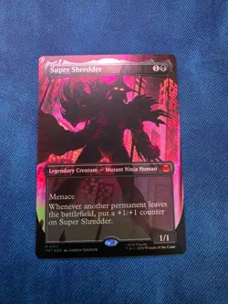 Super Shredder (Borderless) Teenage Mutant Ninja Turtles Foil - Image 1