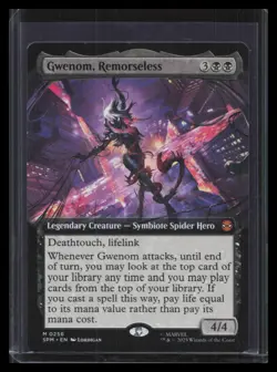 Gwenom, Remorseless (Extended Art) Marvel's Spider-Man #256 - Image 1