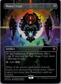Mana Crypt (Borderless) M Special Guests 17 NM - Image 1