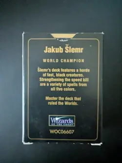 Magic the Gathering MTG - Jakub Slemr - World Championships Deck Seattle 1997 - Image 2