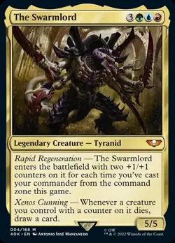 The Swarmlord - Surge Foil NM, English MTG Commander: Universes Beyond: Warhamme - Image 1