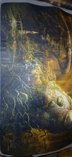 Mtg Kickstarter Signed By Artist Assassins Trophy Playmat - Image 1