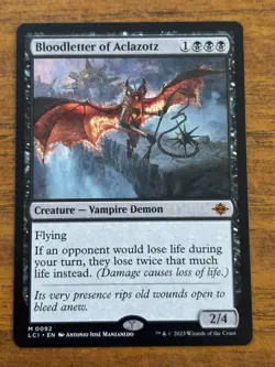Bloodletter of Aclazotz - Lost Caverns of Ixalan - MTG - 0092 - Image 1