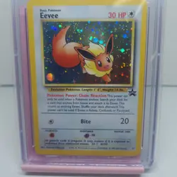 CGC 8.5 EEVEE HOLO # 11 POKEMON LEAGUE PROMO BLACK STAR POKEMON Rare Holo 2000 - Image 2