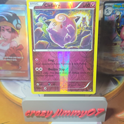 Clefairy 81/122 Pokemon Breakpoint Reverse Holo English 60 HP 2016 NM TCG - Image 1