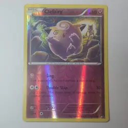 Clefairy 81/122 Pokemon Breakpoint Reverse Holo English 60 HP 2016 NM TCG - Image 3