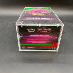 Pokemon SV 6.5 Shrouded Fable Sealed Booster Bundle Display W/Acrylic Case - Image 3