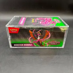 Pokemon SV 6.5 Shrouded Fable Sealed Booster Bundle Display W/Acrylic Case - Image 4