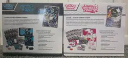 Black Bolt and White Flare POKEMON CENTER ETB Elite Trainer Box SEALED SET - Image 2