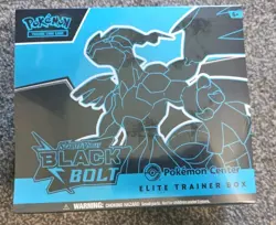 Black Bolt and White Flare POKEMON CENTER ETB Elite Trainer Box SEALED SET - Image 5