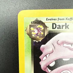 Dark Weezing 14/82 Holo Rare Team Rocket LP Pokemon TCG WOTC Vintage - Image 4