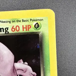 Dark Weezing 14/82 Holo Rare Team Rocket LP Pokemon TCG WOTC Vintage - Image 5