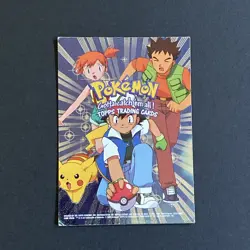 1999 Topps Pokemon Movie Animation Edition Checklist Holo Black Logo - Image 1