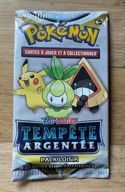 LOT DIX 10 BOOSTER DE CARTE POKEMON PACK LOISIR ECHANTILLON TEMPETE ARGENTEE EB - Image 3