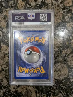 1999 Pokemon TCG Machamp Base Set 8/102 Holo 1st Edition PSA 5 Pokemon - Image 2