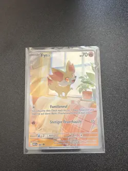 Pokemon Fynx Promo 080 Wachsendes Chaos Deutsch NM - Image 1