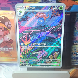 Gloom 198/197 Pokemon SV03 Obsidian Flames IR Holo English 2023 LP TCG - Image 1